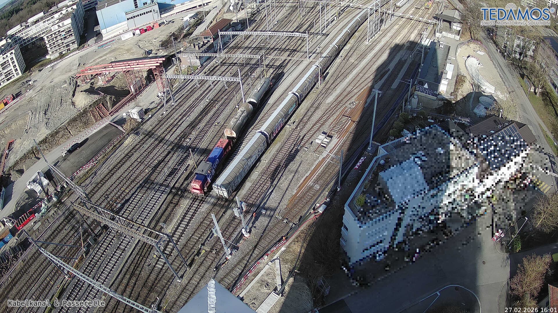 Webcam Holligentunnel / Passerelle Steigerhubel.