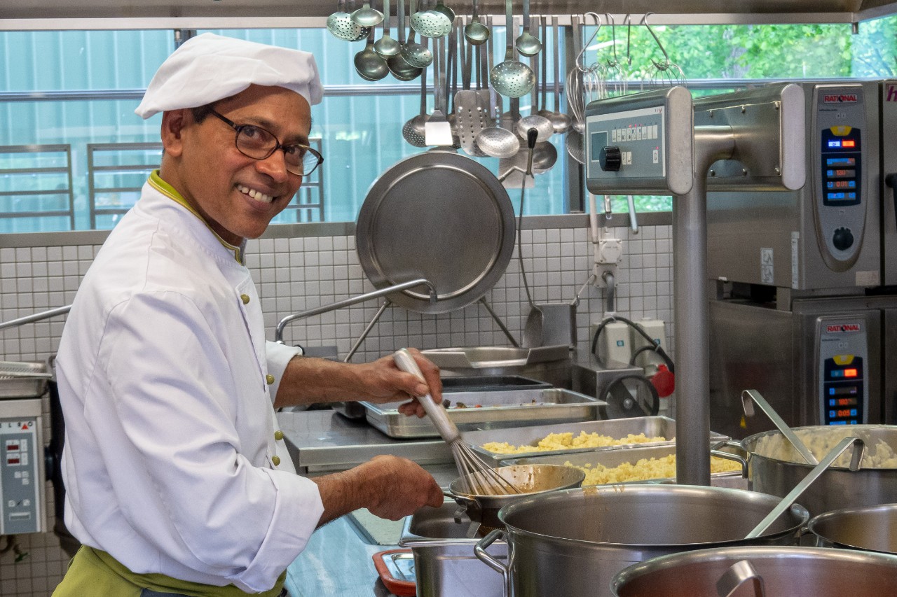 Jeyachandran Appaiah – Sous-chef de cuisine.