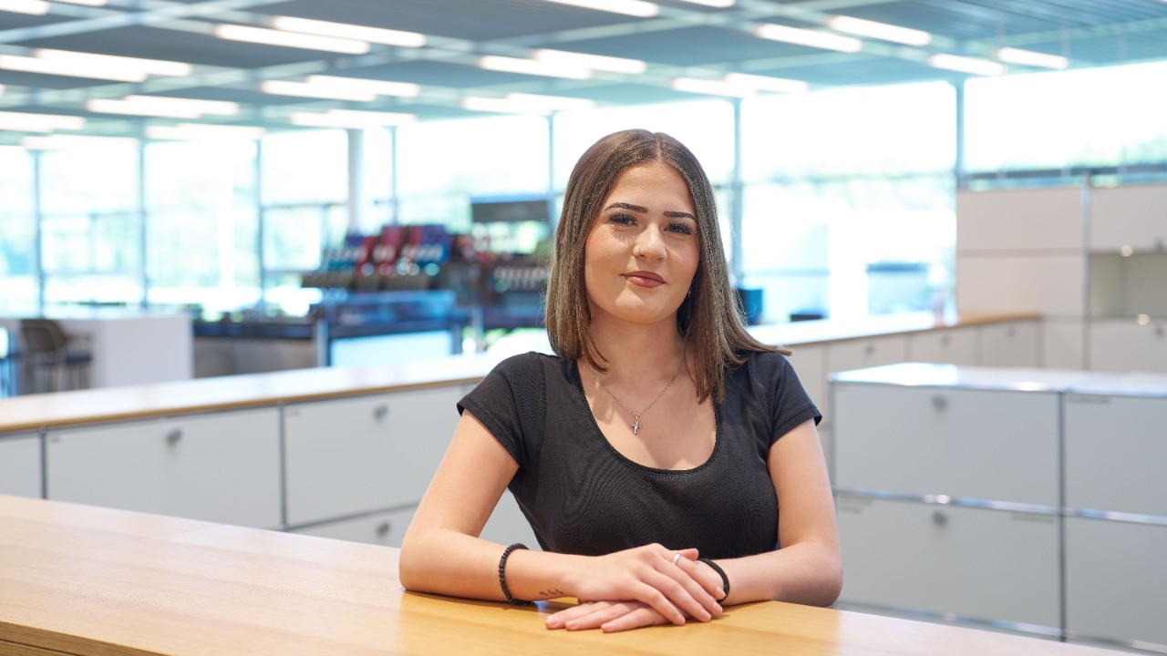 Nerea Theresa Garcia – Lernende Event und Seminarmanagement.