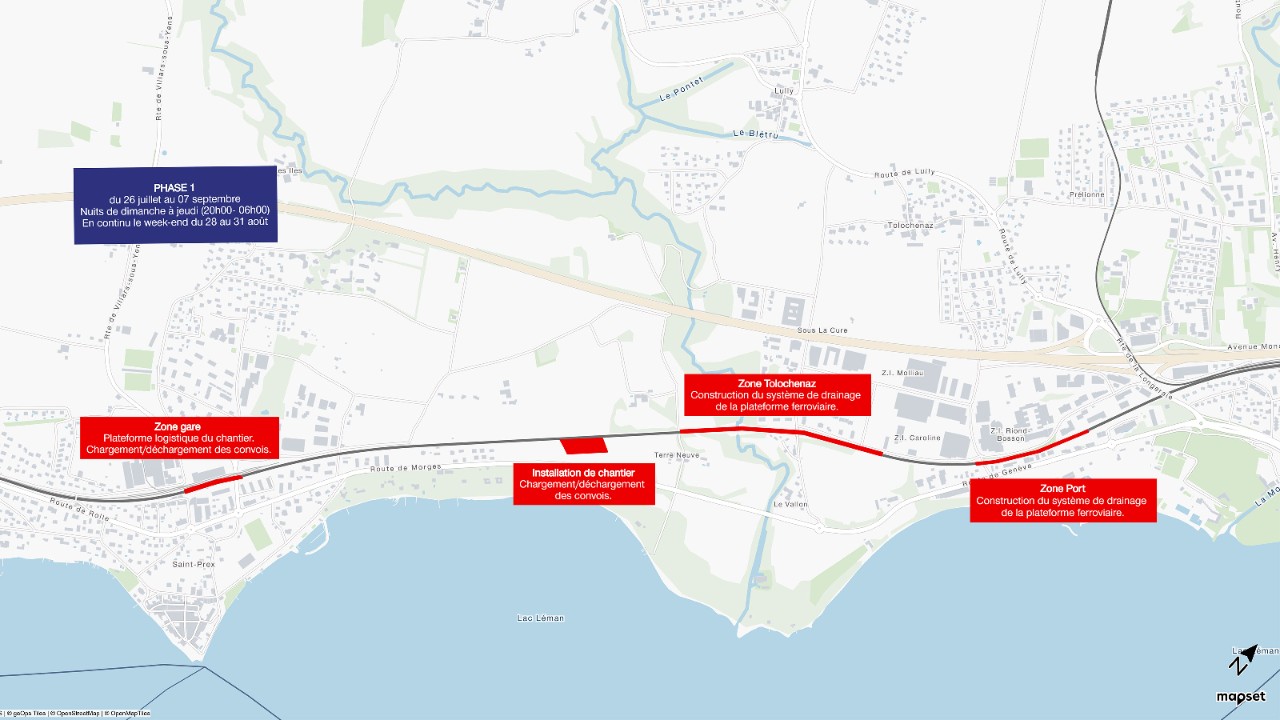 Phase 1: du 26 juillet au 7 septembre.