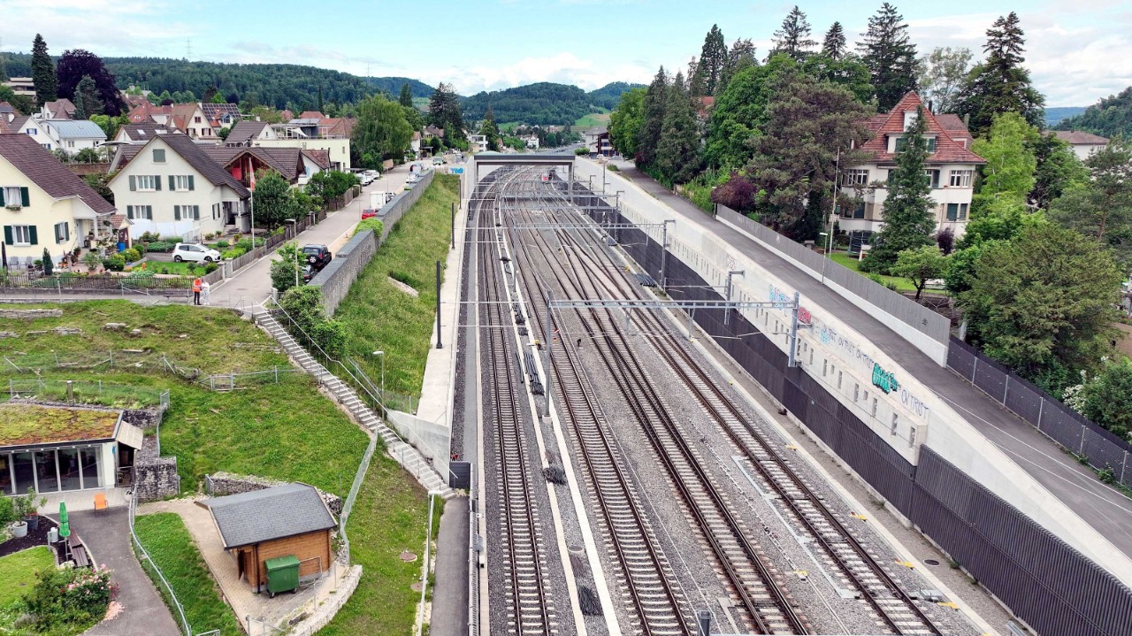 Der Burggraben Ost Anfang Juni 2025.