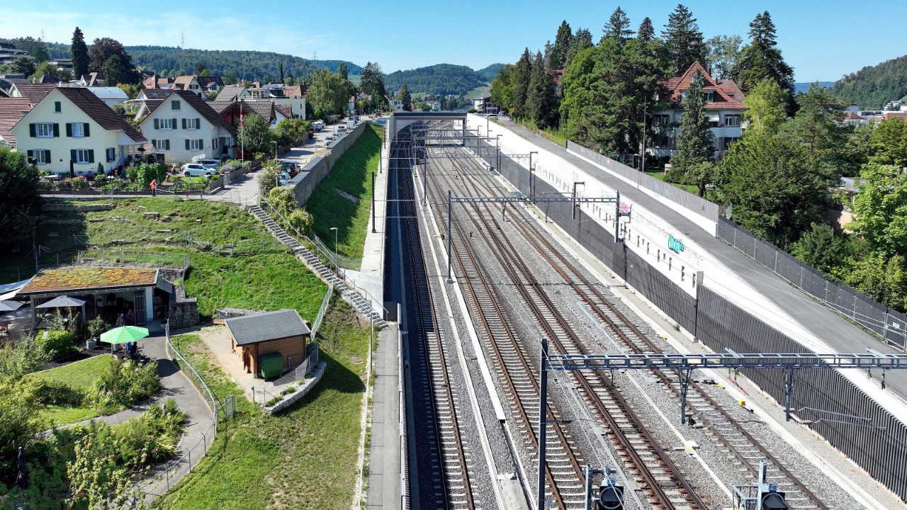 Der Burggraben Ost Ende August 2025.