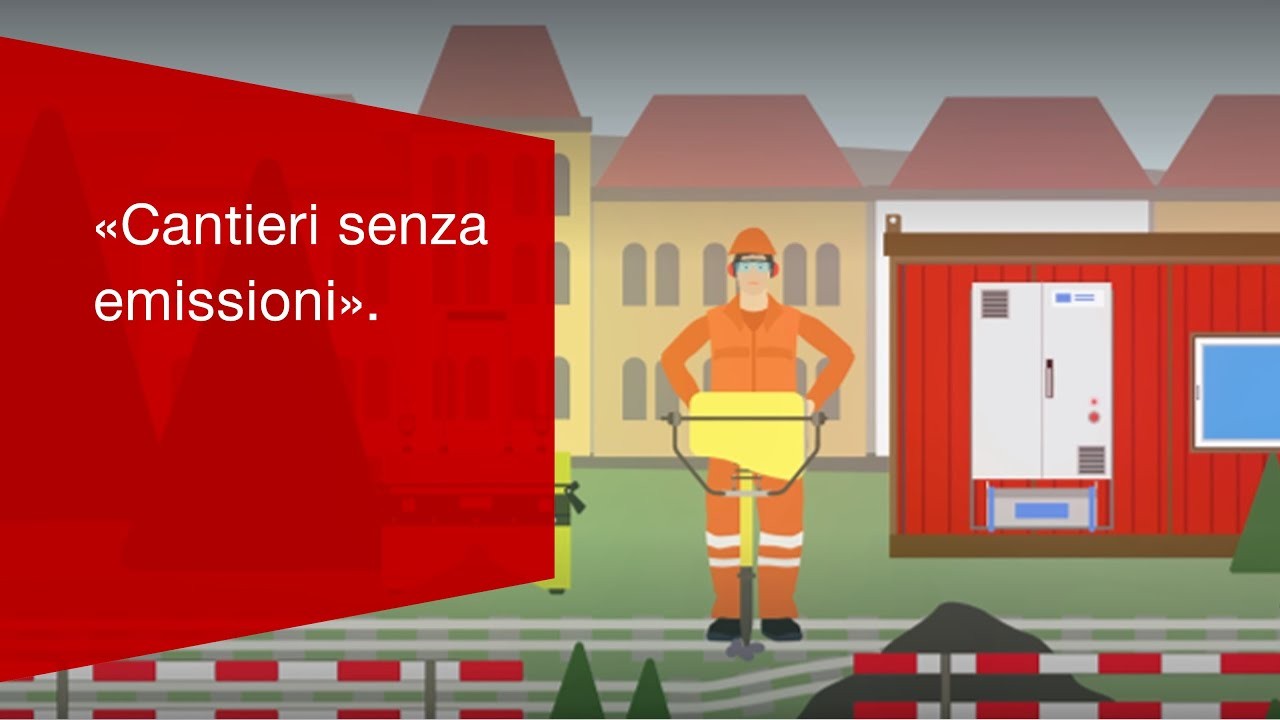 Video di sensibilizzazione su «Cantieri senza emissioni».
