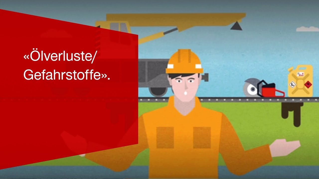Sensibilisierungsvideo «Ölverluste/Gefahrstoffe».