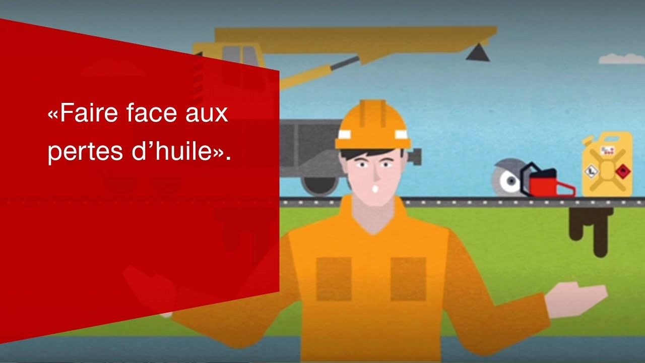 Vidéo de sensibilisation sur «Faire face aux pertes d’huile».